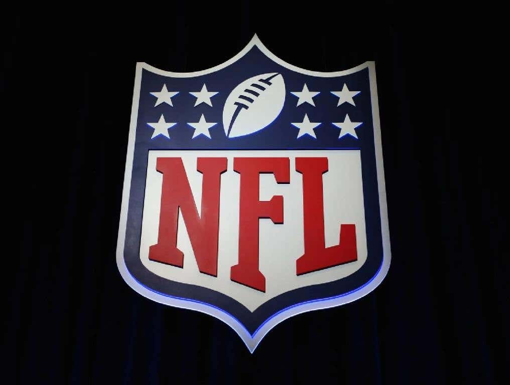 NFL Logo on a black backdrop.. Concept. The NFL 2024 Season is here and so is Fantasy Football