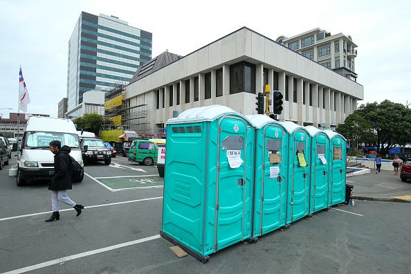 "Convoy" Protests Continue In Wellington