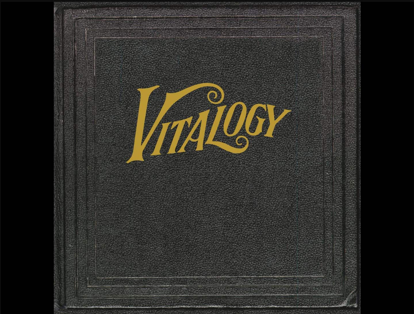 Pearl Jam Vitalogy album cover