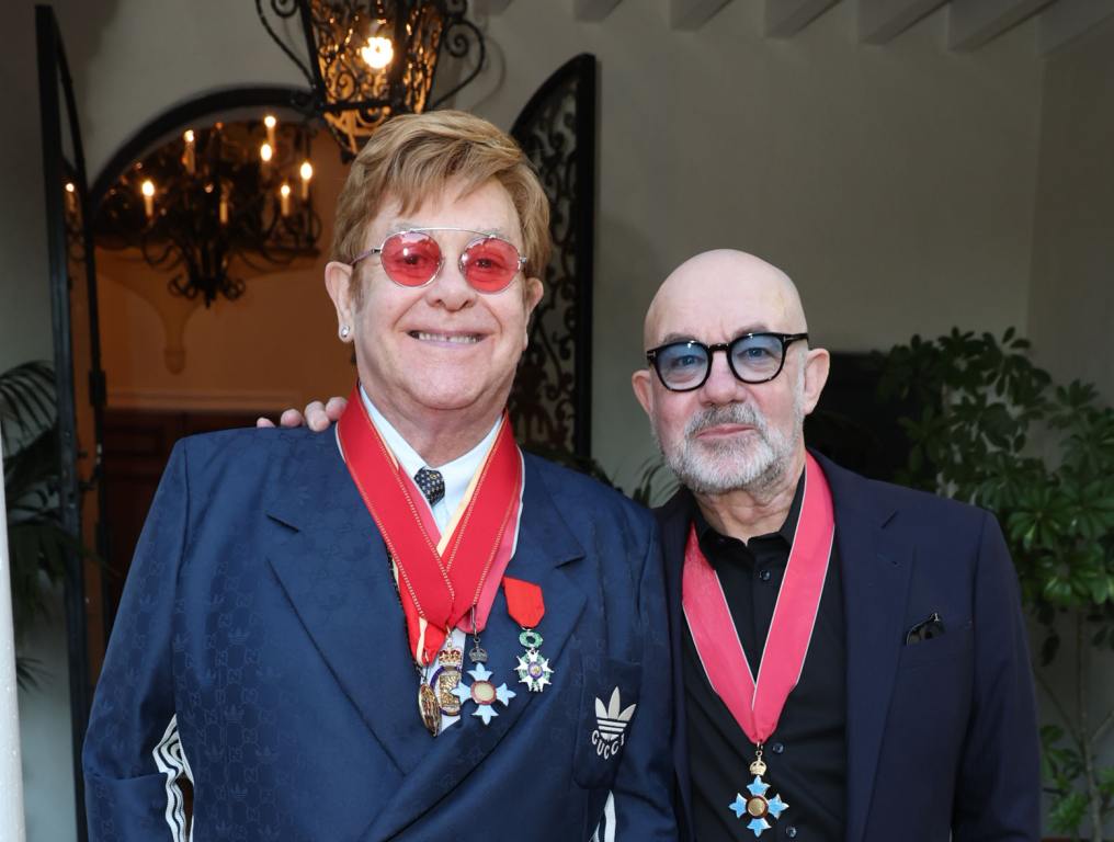 Elton John, Bernie Taupin Honored at Gershwin Prize Ceremony